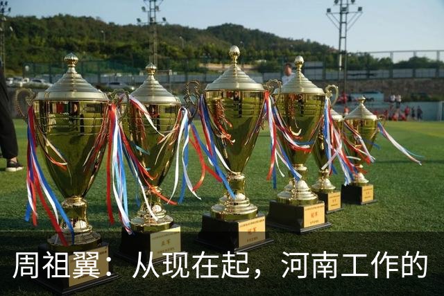 周祖翼：从现在起，河南工作的“接力棒”交到了十二届省委手中，我们一定要时刻铭记党和人民的重托，不忘初心牢记使命，只争朝夕夙夜在公